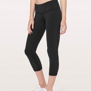 Lululemon Wunder Under Mid Rise Crop